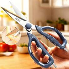 Scissors Professional Grade Scissors Kitchen Scissors Multi-Function Kitchen Scissors | Kitchen Accessories And Professional Tools, Ergonomic Handle, Ambidextrous, Perfect For Cutting Chicken, Fish, Meat - Scissors - View 8
