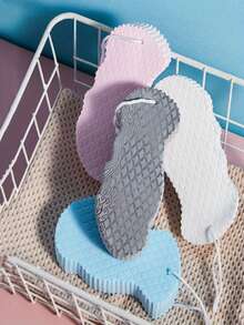 Exfoliating Body Scrub Set - Gentle Painless Bath Sponge And Towel, Professional Body Brush, Foaming Net And Bath Brush, Unisex Dead Skin Removal And Rough Skin Massager, Bathroom Tools And Bath Accessories, Christmas Gift - Multicolor - View 11