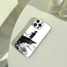Funda para teléfono estilo Bushido japonés, adecuada para iPhone 17, 16, 15, 14, 13, 12 Pro Max, suave, ligera, práctica, protectora de color negro. - z6 - Ver 10