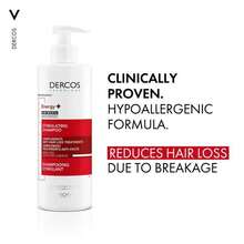 Vichy Dercos Energy+ Stimulating Shampoo Hair Loss 400ml - Shampoo - View 3