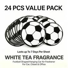 Unique Football Design, Classic Black & White Patterns, Perfect Gift For Sports Fans, Exquisite Rearview Mirror Pendant - -- - 查看 18