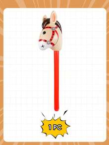 Inflatable Horse Head Cane Party Photo Prop, Waterproof Portable PVC Inflatable Decoration Stick, Foldable And Reusable, Suitable For Outdoor Backyard BBQ, Pool, Beach, Holiday Party - Multicolor - View 14