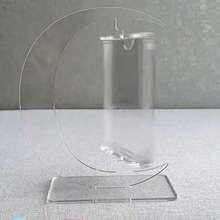 3 Inch Acrylic Display Stand For Cards, Suitable For 3 Inch Small Cards, Photos, Portraits, Celebrity Cards. Rotatable Design, Card/Photo Protective Case, Photo Display Stand - Collection Gift, Birthday Gift, Holiday Gift, Fan Event, Idol Support Activity, Fan Merchandise, Ideal Choice. Can Decorate Desk, Room, Living Room, Dustproof, Waterproof, Scratch-Resistant Protective Cover. Fan Support/Stargazing Goodies, Anime Merchandise. - A - View 6