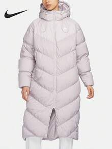 Nike Jaket Panjang Olahraga Kasual Hangat Musim Dingin Wanita Asli FD8213-019 - FD8213-019 - View 1