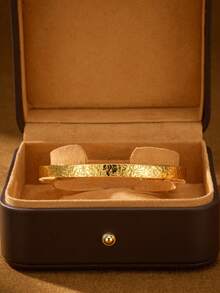 1/2/3pcs Luxury Classic Gold-Flecked Bracelet, Women's Daily Wear, Exquisite Jewelry Gift, Without Packaging Box - Crushed Ice - View 5