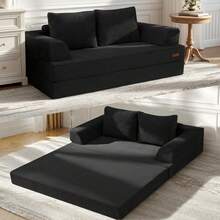 COMAX Sofá cama plegable futón - Verde - Ver 1