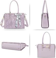 Women Tote Bags - 淡紫色 - 查看 7