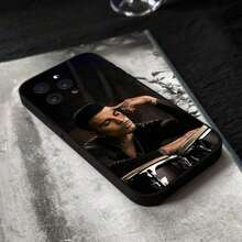 2026 Youthful And Modern Singer R-Rauw Alejandro Phone Case For IPhone 16, 15, 11, 13, 14, Pro, 8 Plus, X, Xr, Xs, 12mini - Black Cover Case. Limited Time Discount, Promotional Items, Best Selling Phone Cases, 17 Cases, Christmas Decoration - z6 - 查看 1