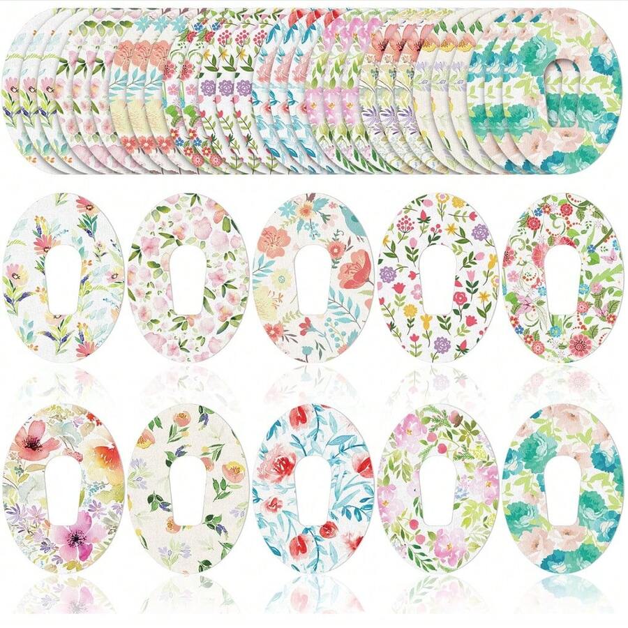 1 Set - 5/10 Gulungan Pita Cetak Modis, Pita Dekoratif Warna-warni dengan Lapisan Pelindung, Pita Pelindung yang Melekat Kuat, Tahan Air dan Keringat, Fleksibel dan Sudah Dipotong, Lembut dan Bernapas, Tahan Lama, Cocok untuk Olahraga dan Penggunaan Sehari-hari - MultiWarna - View 1