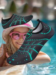 Unisex Beach Shoes, Water Shoes, Surfing Shoes, Diving Shoes, Water Sports Shoes, Outdoor Sports Shoes, Camping Shoes, Fitness And Other Sports Shoes, Suitable For Indoor And Outdoor Wear, Breathable Upper, Comfortable Soft Lining, Non-Slip Breathable Sole. - Green - View 5