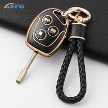 TPU Remote Key Shell With 3 Buttons For Models Including Focus, Fusion, C-Max, Mondeo, Galaxy, And S-Max, Serving As A Cover - J Model - View 2