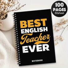 1pc Spiral Notebook, Suitable For Note-Taking, Humorous Notebook Makes You Look Busy In Meetings, Perfect As A Gift For Family And Friends - High School Supplies - Multicolor - View 9