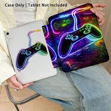 Game Controller Pattern Painted Effect Tablet Protective Case With Stand, Compatible With Honor 8/9/10/X8/X8A/X9/X8Pro/X9Pro, MatePad SE 11"/MatePad 11"/11.5"/MatePad Pro, Apple 10th/11th Gen 2025 (A16), Galaxy Tab A7/A9 And Other Popular Models - Style 3 - View 5