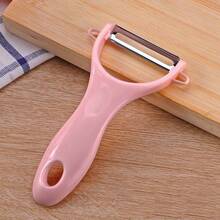 3pcs/1pc Stainless Steel Peeling Knife - Fruit & Vegetable Peeler, Potato Apple Peeling Tool, Fruit & Vegetable Peeler - Multicolor - View 11