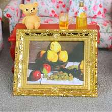 1 Buah Bingkai Model Lukisan Minyak Miniatur, Cocok untuk Diorama Miniatur DIY, Mural, dan Model Furnitur untuk Ruang Tamu dan Kamar Tidur - 1PC - View 15