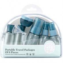 Leak-Proof Toiletries Container Cosmetic Travel Packaging Bottle Set Customized Travel Bottle Set Plastic Travel Bottle - Multicolor - View 12