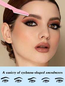 30/24/12/6/3/1pc Multi-Color Eyebrow Razor Set, Eyebrow Trimmer And Razor, Exfoliating Shaving Tool, Body Hair Removal Trimmer And Facial & Eyebrow Razor Set, Long Handle Blade With Precision Protective Cover, Women's Eyebrow Shaping Tool, Suitable For Travel Or Makeup, Affordable, Can Be Used For Room Decor, Vanity, Travel, Bedroom, Makeup Accessories, Eyebrow Razor. - View 2