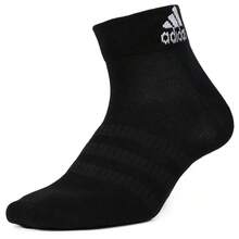 Adidas Classic Fashion Comfortable Versatile Striped Training Short Basketball Socks Unisex Black Couple Style DZ9436 - DZ9436 - View 4