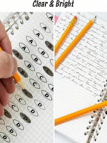 25/10/1 buah Pensil Warna Acak dengan Penghapus, Pensil HB, Cocok untuk Menulis Siswa, Perlengkapan Kantor dan Menggambar, Tutup Penghapus Warna Acak, Perlengkapan Sekolah, Musim Kembali ke Sekolah - Berbagai gaya - View 7