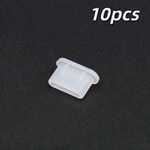 10入 Type-C 矽膠防塵塞 USB 充電孔保護蓋，適用於小米手機 - 彩色 - 查看 7