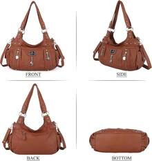 Women Bag Sets - Brown - View 6