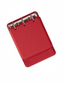 1 buah Buku Catatan Genggam Portabel dengan Halaman Lepas, Halaman Dalam Dapat Diganti, Sampul PU Minimalis dan Modis, Klip Logam Kokoh, Praktis untuk Mencatat Inspirasi dan Tugas Kapan Saja, Perlengkapan Sekolah - Notebook portabel seukuran telapak tangan - View 11