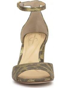Jessica Simpson Womens Luxcilla - Golden  Metallic Leopard - View 2