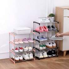3-Tier Stackable Small Shoe Rack, Space-Saving For Entryway, Hallway And Closet, Perfect For Shoe Storage And Organization. - Multicolor - View 1