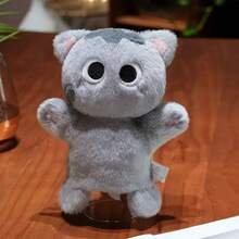 Hand Puppet For Children, Plush Cat, Cute And Soft, Educational Simulation Animal Toy For Early Learning, Interactive Puppet For Babies. - Hand Puppet 2 - View 1
