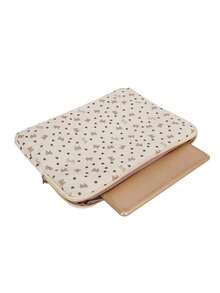 Funda para portátil de unicolor minimalista de lujo, bolsa de almacenamiento multi-tamaño para portátil y tableta, bolsa para computadora - Blanco - Ver 5