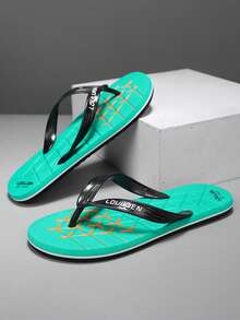 Sandal Jepit Pantai Musim Panas Pria Terbaru, Cocok untuk Aktivitas Luar Ruangan. Menampilkan desain blok warna minimalis yang modis, serbaguna dan praktis. Struktur sol yang tebal tahan aus dan tahan lama, cocok untuk kegiatan santai di luar ruangan. Ini adalah sandal jepit pria. - Mint Blue - View 4
