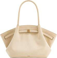 Hana - Bolso mediano de gamuza sintética para mujer - Blanco sucio - Ver 2