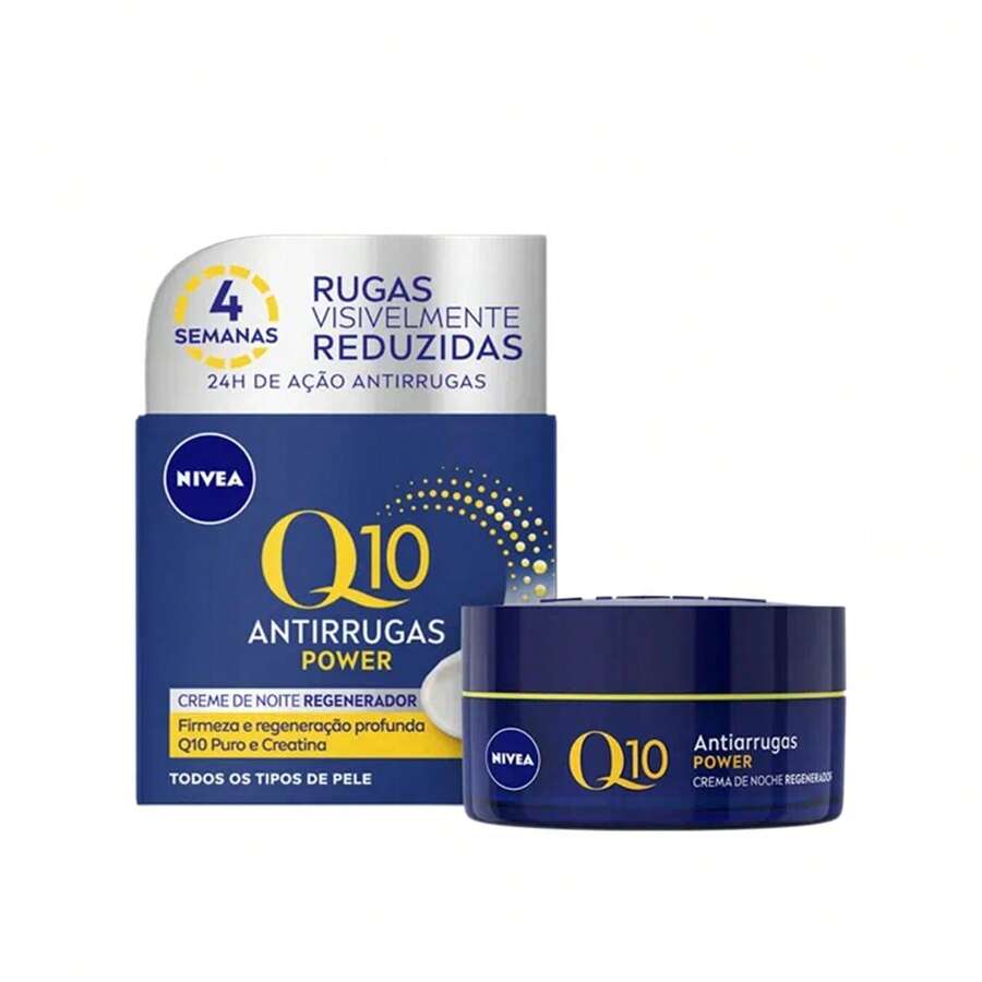 Nivea Q10 Power Nattkräm 50ml - Djup återfuktning - Collagen - Visa 1
