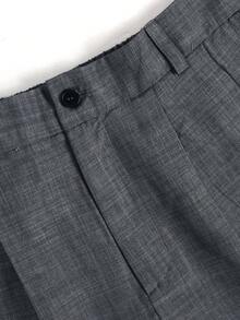 Celana Panjang Kasual Pria Model Lurus Longgar Musim Semi/Gugur, Ringan, Cocok untuk Bisnis dan Perjalanan, Serbaguna - Dark Grey - View 6