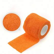 1pc Colorful Self-Adhesive Elastic Bandage Tape, Suitable For Knee, Finger, Ankle, Palm, Shoulder Support - Multicolor - View 13