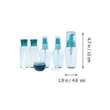 Leak-Proof Toiletries Container Cosmetic Travel Packaging Bottle Set Customized Travel Bottle Set Plastic Travel Bottle - Multicolor - View 2