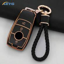 新款 TPU 車鑰匙保護套，相容 A C E S G-Class GLC CLE CLA GLB GLS W177 W205 W213 W222 X167 AMG - 賓士B款 - 查看 7