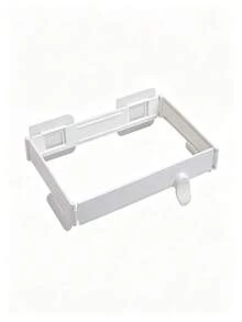 1pc Kitchen Cabinet Door Hanging Trash Bag Holder, Foldable Garbage Bag Rack, Suitable For Dorm Bathroom, Used For Kitchen Waste Disposal And Space-Saving Cleaning - Multicolor - View 10