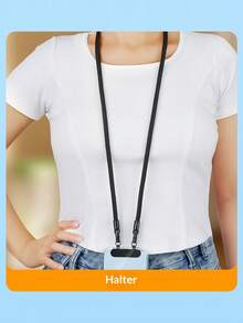 Adjustable Wrist Phone Lanyard, 360° Anti-Tangle Universal Phone Lanyard, 2026 New Model With Fixed Fabric Clip Anti-Loss Anti-Drop Self-Locking Rope, Suitable For Outdoor Hiking, Travel, Sports Phone Accessories, Smartphone Accessories - Multi-color - Double Earring Wristband - View 9