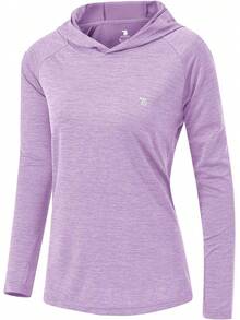 TBMPOY Suave CamisetaMujer - Morado claro 20 - Ver 10