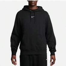 Nike/NOCTA Men's New Season Casual Sports Thermal Lined Sweatshirt Pullover FN7660-010 - Black - View 1
