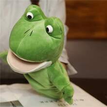 Plush Hand Puppet For Children, Cartoon Character, Interactive Toy For Parents And Children, Small Gift For Family Parties. - Big Eyed Dog - View 11