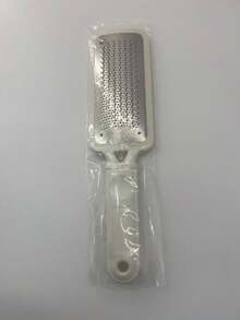1/2pcs Stainless Steel Foot Scrubber/Foot Massager, Available In Black And White, Easy To Store In Pouches, Boxes Or Containers, Portable Foot Exfoliator - A - View 13