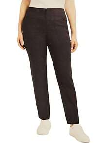 Hurley Women's Trek Lightweight Straight Leg Pants - Black - View 1