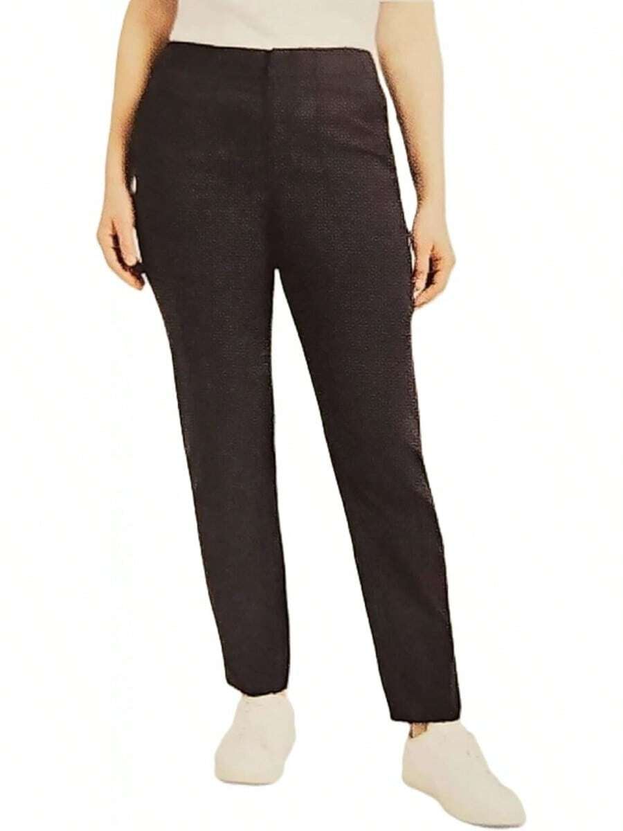 Hurley Women's Trek Lightweight Straight Leg Pants - Black - View 1