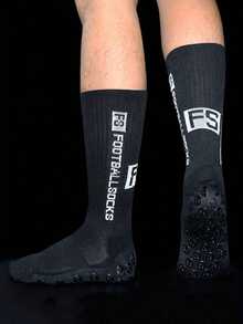 Football Socks For Men, Short/Long Tube Thicker, Non-Slip, Couples, Durable Sports Socks, Fall Socks - Multicolor - View 2