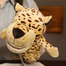 Plush Hand Puppet For Children, Cartoon Character, Interactive Toy For Parents And Children, Small Gift For Family Parties. - Rhino - View 5
