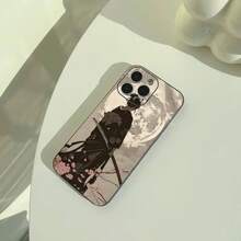 Funda para teléfono estilo Bushido japonés, adecuada para iPhone 17, 16, 15, 14, 13, 12 Pro Max, suave, ligera, práctica, protectora de color negro. - z6 - Ver 3