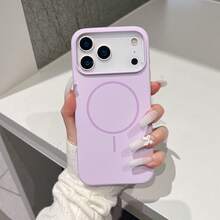Phone Case - Zhaiyou Liquid Silicone Case With Button Protection For Apple 17,  16 Pro Max, Drop-Resistant, Camera Protection 15, Case 14 Pro, Latest Model 13, New Design, Full Protection 12, 11 - 圖片色1pcs - 查看 4