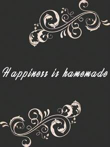 Happiness Is Hamemade Vinyl Sticker, Suitable For Cars, Laptops, Water Bottles, Etc., Car Accessories Sticker - Happiness - View 7